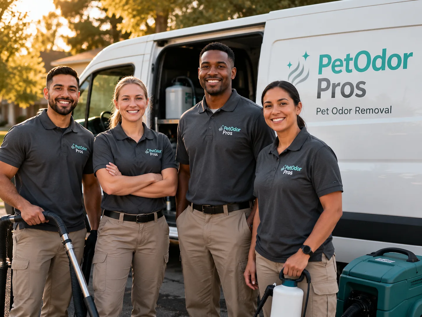 Pet Odor Removal team serving Odessa, FL